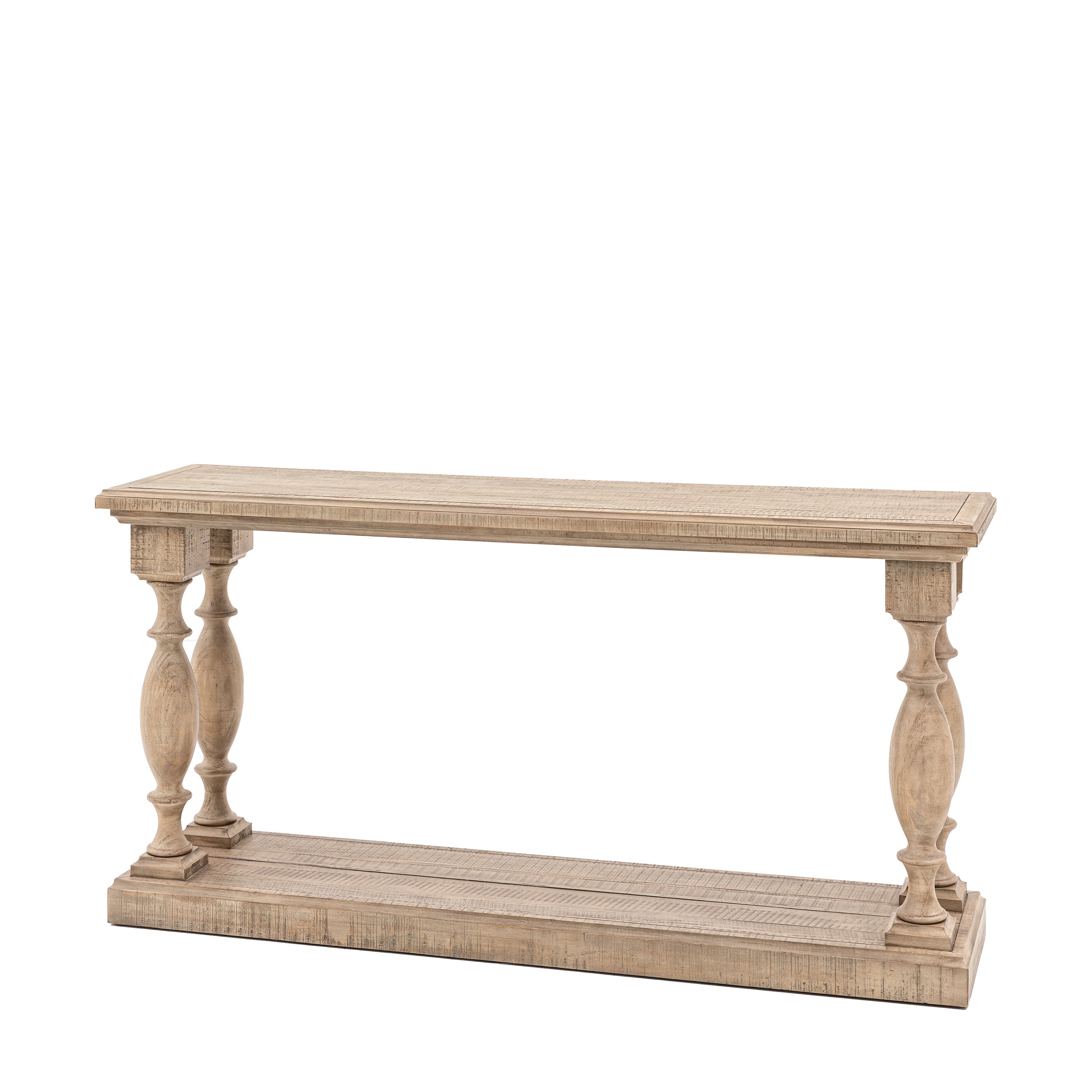 Bowen Natural Pine Wood Console Table